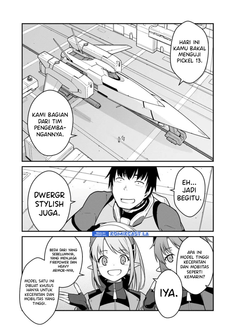 Mezametara Saikyou Soubi to Uchuusen-mochi datta no de, Ikkodate Mezashite Youhei Toshite Jiyuu ni Ikitai Chapter 45.1 Gambar 12